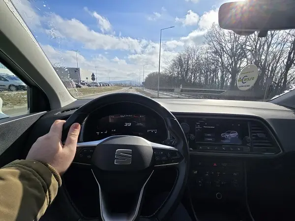 Transfer from Iasi Airport terminal to Viocars parking area