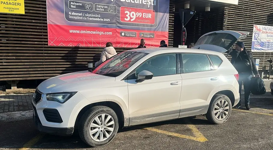 Returning a Seat Ateca at Suceava Airport (SCV)