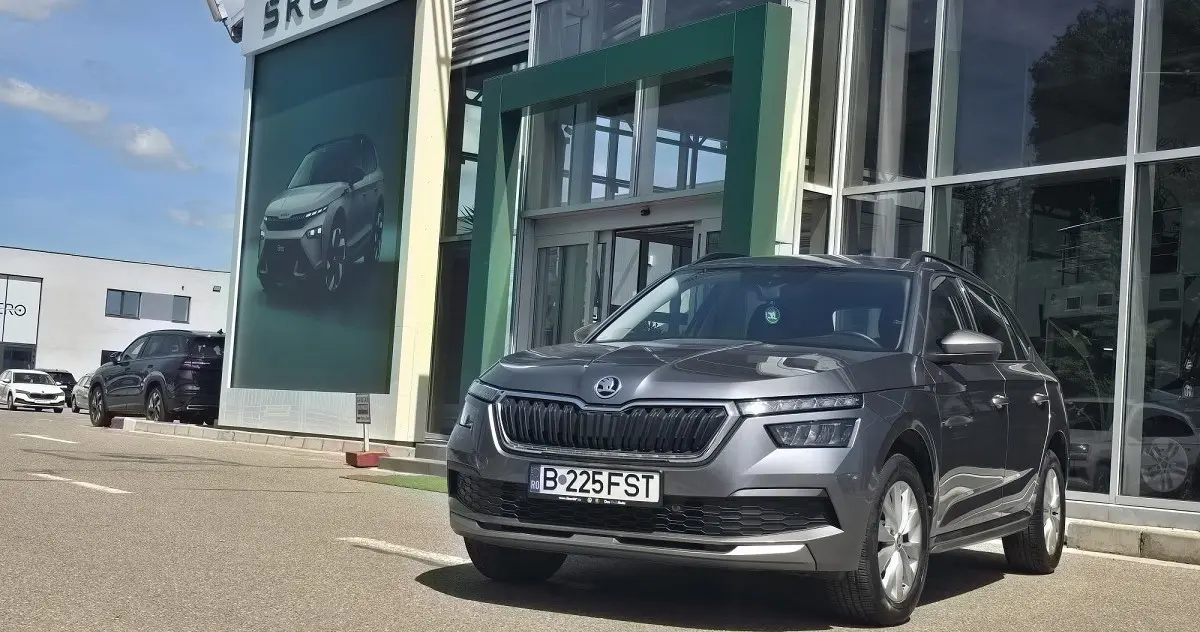 Skoda Kamiq mini SUV pentru inchirieri auto aeroport Suceava