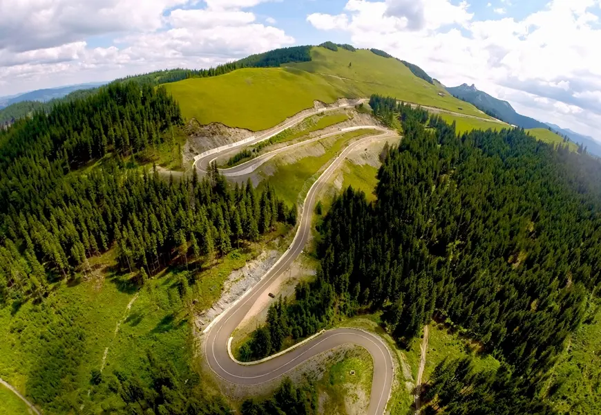 Transrarau - drum alpin spectaculos in Bucovina